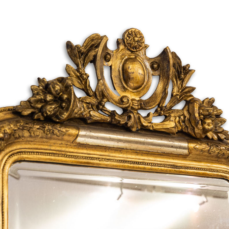 A11653 Biedermeier Spiegel oben uai